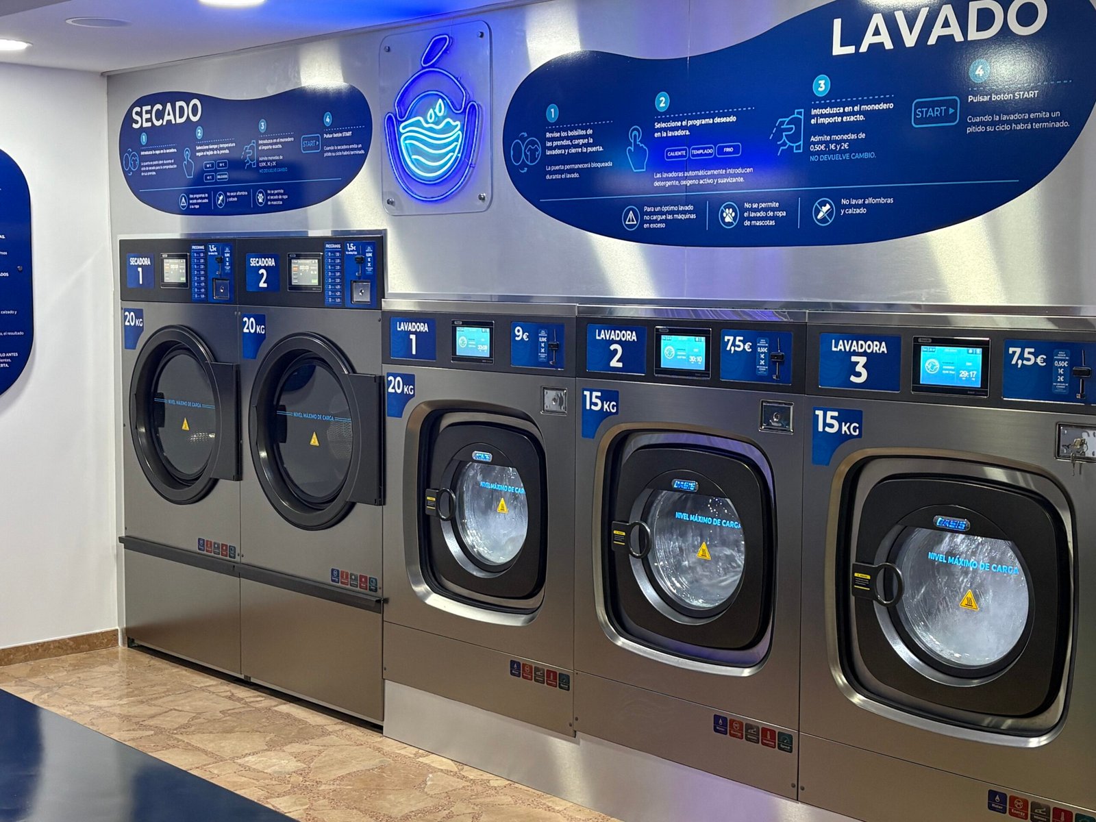 Lavandería Autoservicio en Quesada